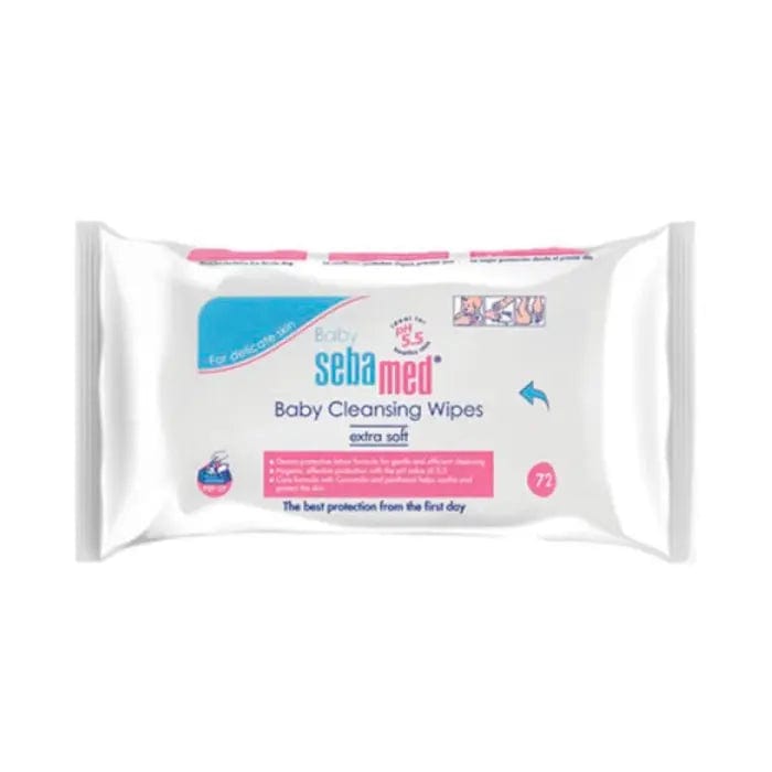 Jag Couture London - New York Sebamed Baby Cleansing Wipes 72u