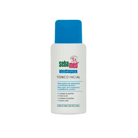 Sebamed Clear Face Facial Toner in 150ml bottle, shown with sleek packaging and clean design, by Jag Couture London New York.