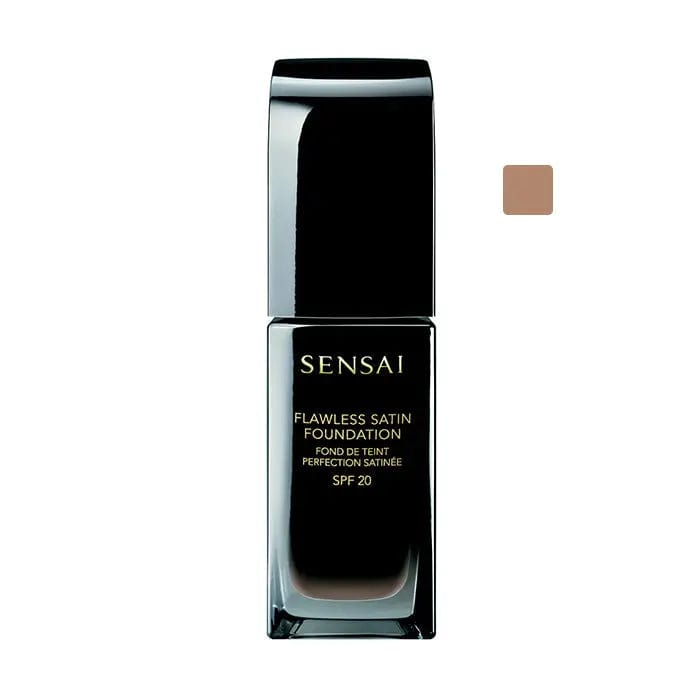 Jag Couture London - New York Sensai Flawless Satin Foundation Spf20 30ml 203 Neutral Beige
