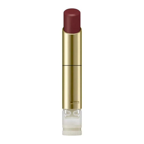 Jag Couture London New York Sensai Lipstick Lasting Plump 10 Refill, close-up view of the lipstick tube with vibrant color