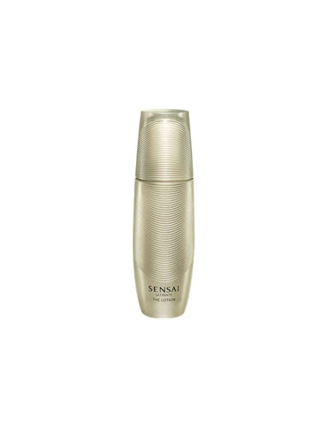 Sensai Sen Ultimate The Lotion I 125ml by Jag Couture London showcases a sleek skincare bottle with elegant branding and a minimalist design.