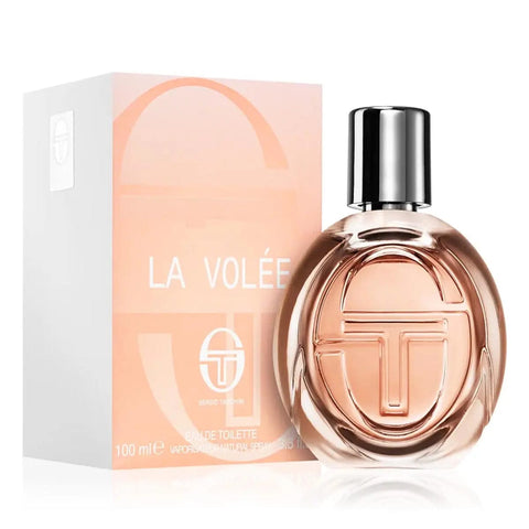 Sergio Tacchini La Volee Eau De Toilette 100ml spray, shown in a sleek bottle, ideal for men’s fresh and sporty fragrance.