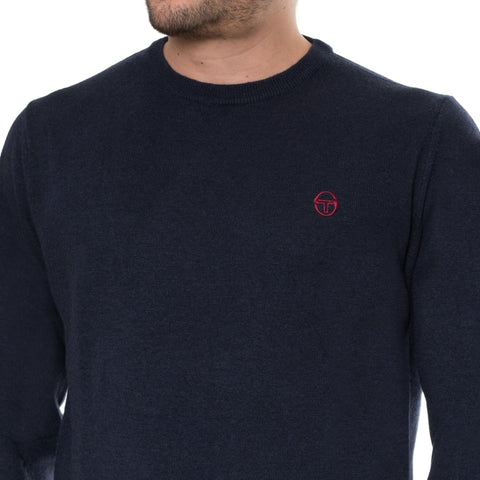 Blue Sergio Tacchini X073 sports jacket by Jag Couture London New York, featuring a sleek design and logo details.