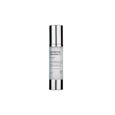 Sesderma Hidraderm Trx Cream Gel by Jag Couture London-New York, showing the hydrating cream gel in a sleek jar.
