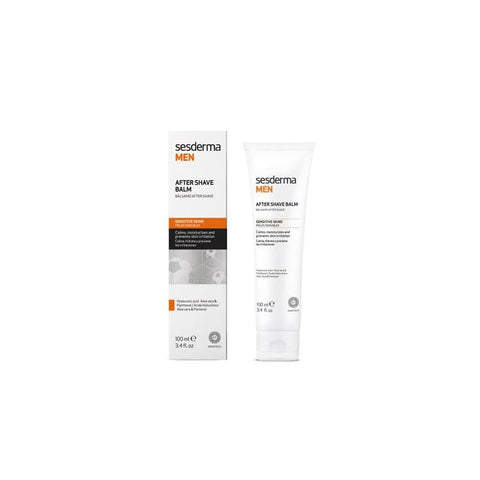 Sesderma Men after shave balm in a 100ml jar, by Jag Couture London - New York, with a sleek design and label on the container.