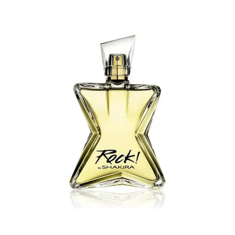 Shakira Rock Eau De Toilette Spray by Jag Couture London, 80ml bottle with elegant packaging and fragrance details.