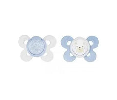 Jag Couture London - New York Silicone Pacifier Chicco Physio Comfort Child 0-6 M 2u