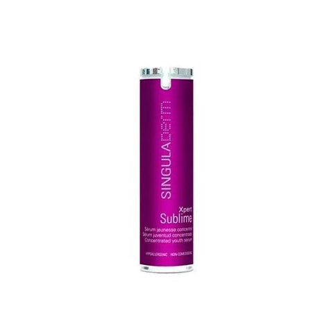 Jag Couture London New York Singuladerm Xpert Sublime 30ml skincare serum bottle with sleek packaging.