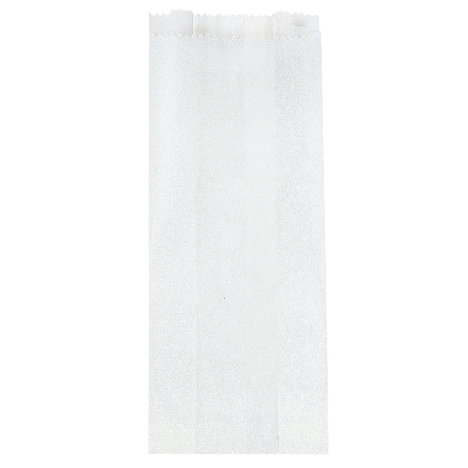 Jag Couture London - New York Small white glassine bag - 80 x 44 x 200mm