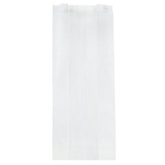 Jag Couture London - New York Small white glassine bag - 80 x 44 x 200mm