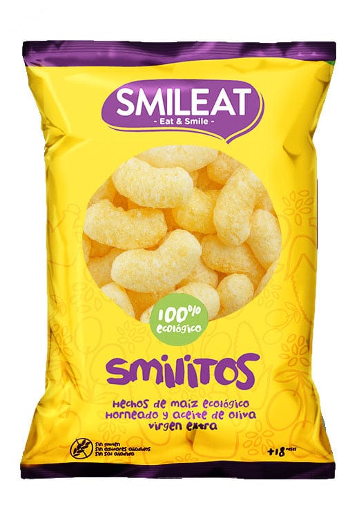 Jag Couture London - New York Smileat Smilitos Snacks De Maiz Ecologicos 38g