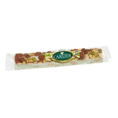 Jag Couture London - New York Soft almond and pistachio nougat bar in display box
