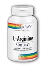 Jag Couture London - New York Solaray L Arginine 500 Mg 100 Capsulas
