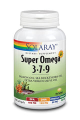 Jag Couture London - New York Solaray Super Omega 3-7-9 120 Perlas