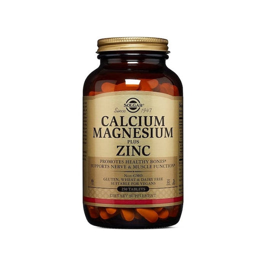 Jag Couture London - New York Solgar Calcium Magnesium Plus Zinc 250 Tablets