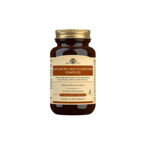 Solgar Comfort Zone Complex in 90 capsules, dietary supplement by Jag Couture London New York, shown in bottle with capsules.
