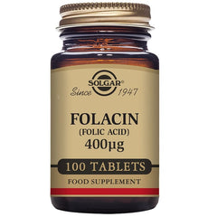 Jag Couture London - New York Solgar Folacin 400mg 100 Tablets