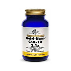 Jag Couture London - New York Solgar Nutri-Nano Coenzyme Q10 3.1x 50 Softgels