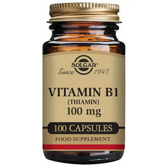 Jag Couture London - New York Solgar Vitamin B1 100mg 100 Capsules