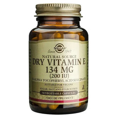 Jag Couture London - New York Solgar Vitamin E Dry 134mg 200 IU 50 Capsules