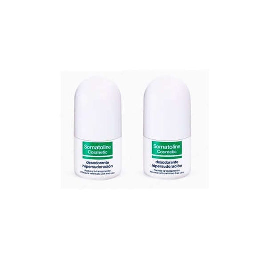Jag Couture London - New York Somatoline Cosmetic Pack Hyper Perspiration Deodorants Roll On 2x40ml