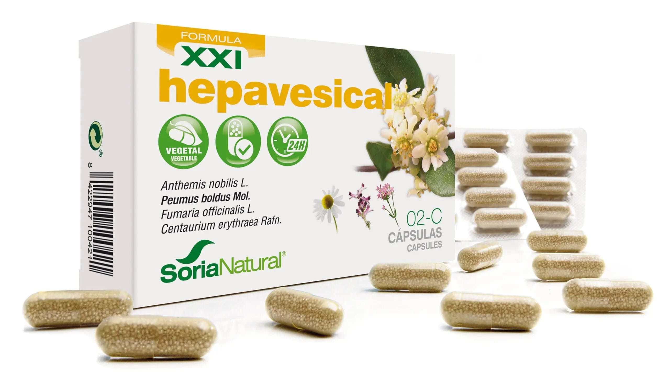 Jag Couture London - New York Soria 2-C Hepavesical S Xxi 30 Capsulas