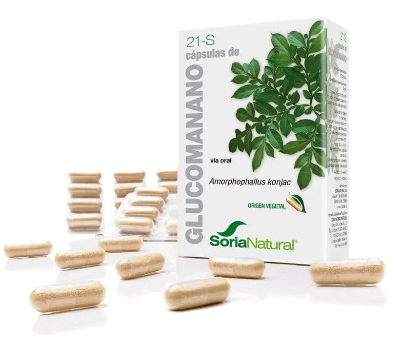 Jag Couture London - New York Soria 21-S Glucomanano 400 Mg 60 Cap