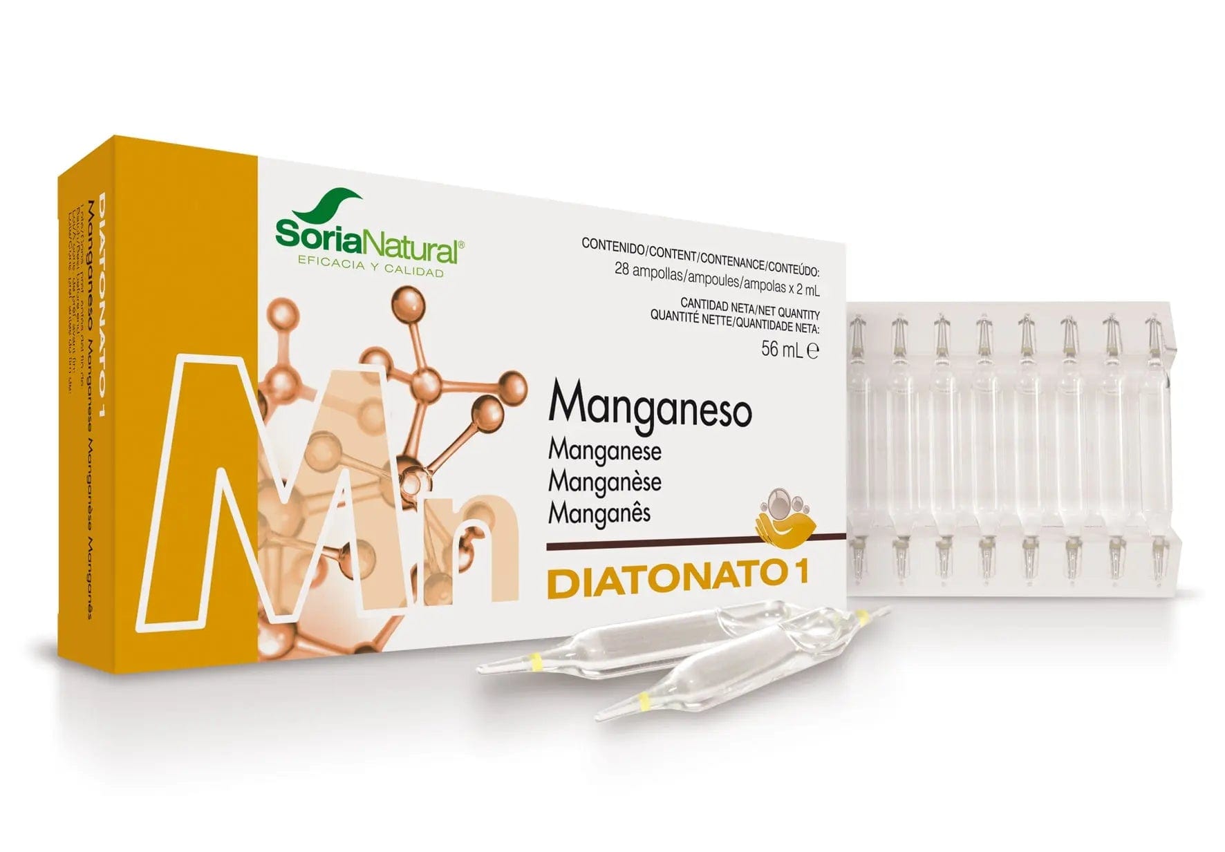 Jag Couture London - New York Soria Diatonato 1 Manganeso 28 Ampollas X 2ml