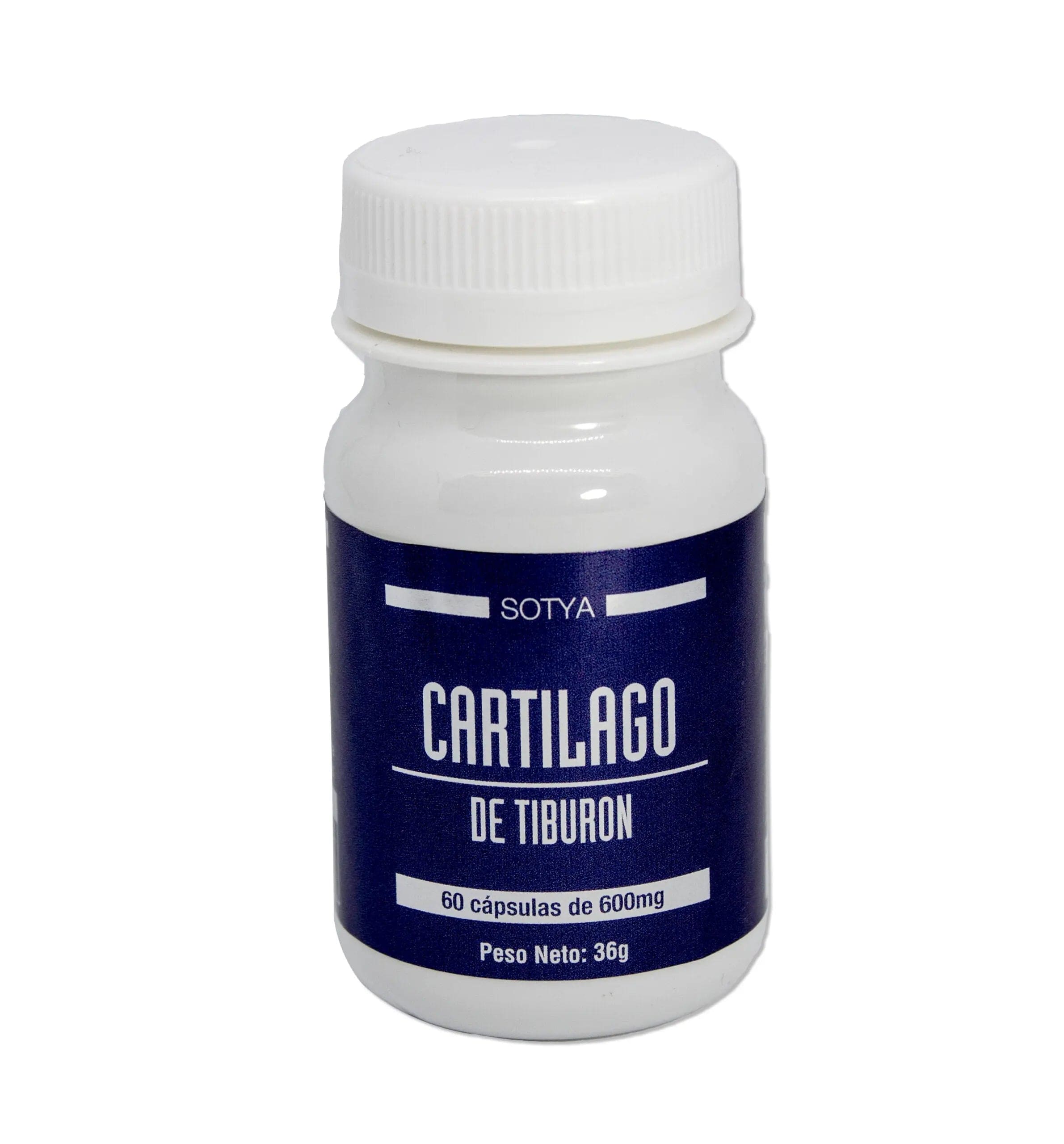 Jag Couture London - New York Sotya Cartilago Tiburon 60 Cap De 600 Mg