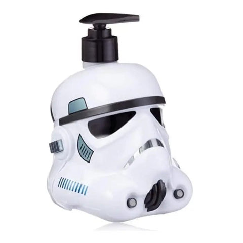 Star Wars shower gel and shampoo in white 500ml bottle by Jag Couture London - New York, featuring iconic Star Wars design.