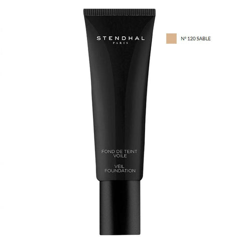 Jag Couture London Stendhal Veil Foundation in shade 120 Sable, 30ml bottle, lightweight liquid makeup for a natural finish.