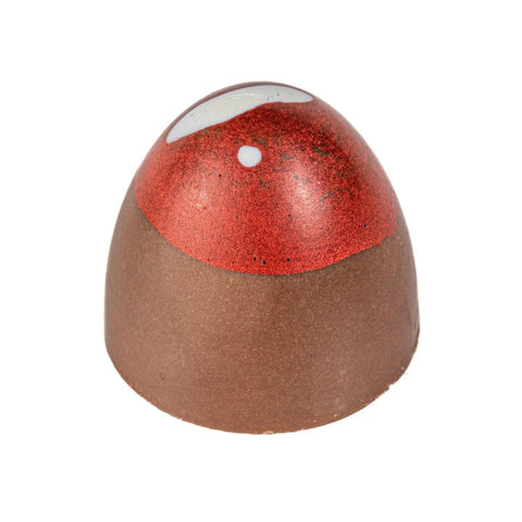 Strawberry Bullet by Jag Couture London, a 10g milk chocolate with white chocolate and strawberry ganache, from the product line.