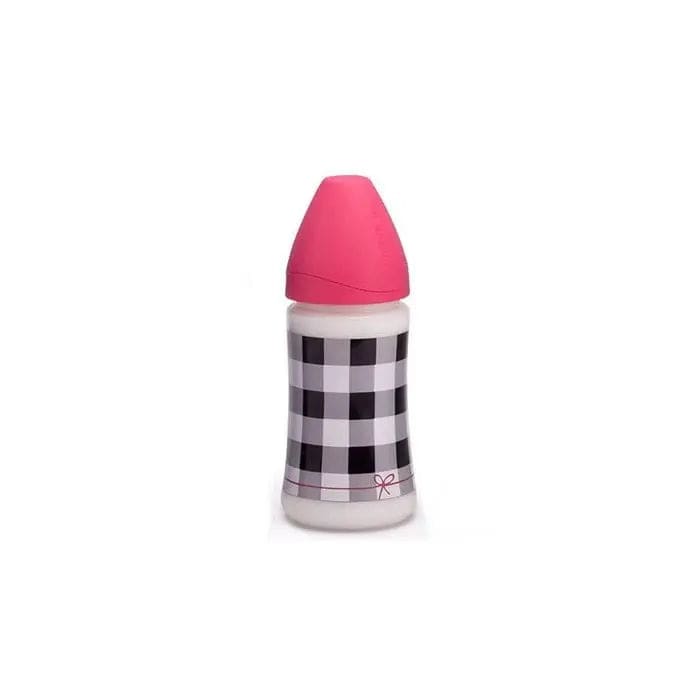 Jag Couture London - New York Suavinex Premium Silicone Round Teat Bottle 270ml 0 + Months