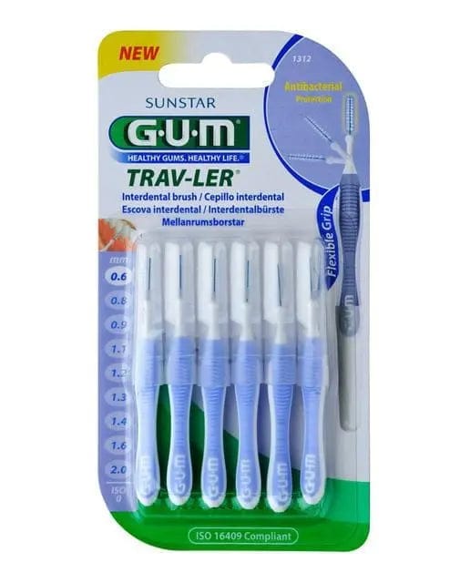 Jag Couture London - New York Sunstar Gum Interdental Brush 0,6mm Trav-Ler 6 Uds