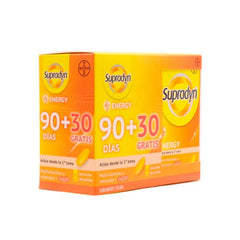 Jag Couture London - New York Supradyn Energy 90 Tablets + Gift of 30 Tablets