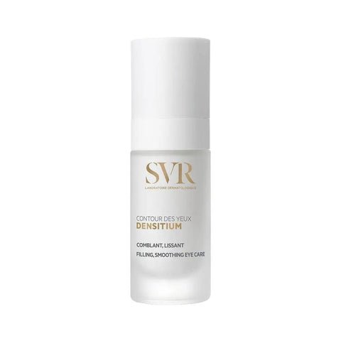 Jag Couture London New York Svr Densitium Eye & Lip Contour 15ml, showing the product container with branding and applicator.