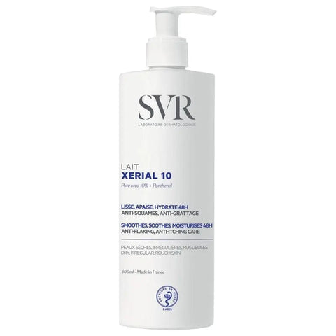 Jag Couture London Xérial 10 Body Milk in 400ml bottle, moisturizing and nourishing skincare for smooth skin.