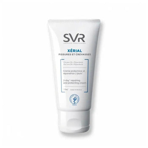 Jag Couture London New York Svr Xérial Fissures et Crevasses 50ml tube, hydrating skin repair for dry, cracked skin.