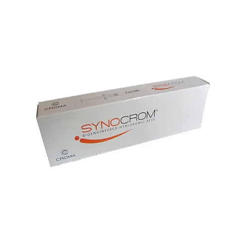 Synocrom 1 Syringe 2ml by Jag Couture London New York, showing the medical syringe with clear liquid and needle.