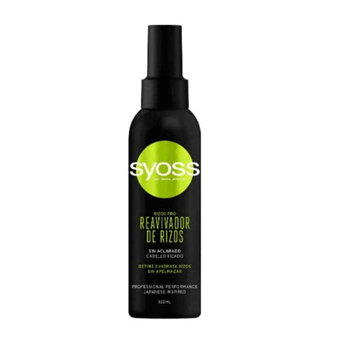 Jag Couture London New York Syoss Curls Reviving Spray-Mask 150ml, nourishing curly hair treatment in a clear bottle
