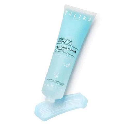 Jag Couture London New York Talika Eyelash Make-up Remover 100ml bottle with clear liquid, designed for gentle eye makeup removal.