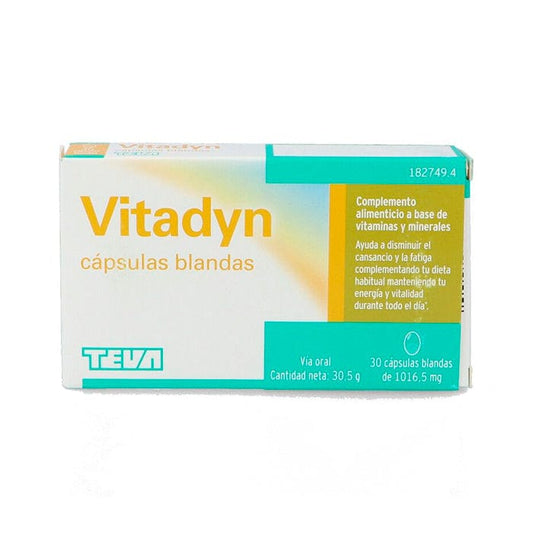 Jag Couture London - New York Teva Vitadyn 30 Softgels