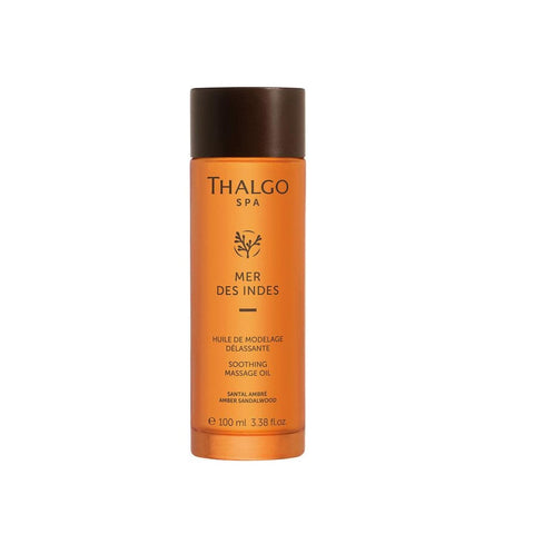 Thalgo Mer Des Indes Aceite Corporal 100ml, luxurious body oil from Jag Couture London New York, showing the elegant bottle and packaging.
