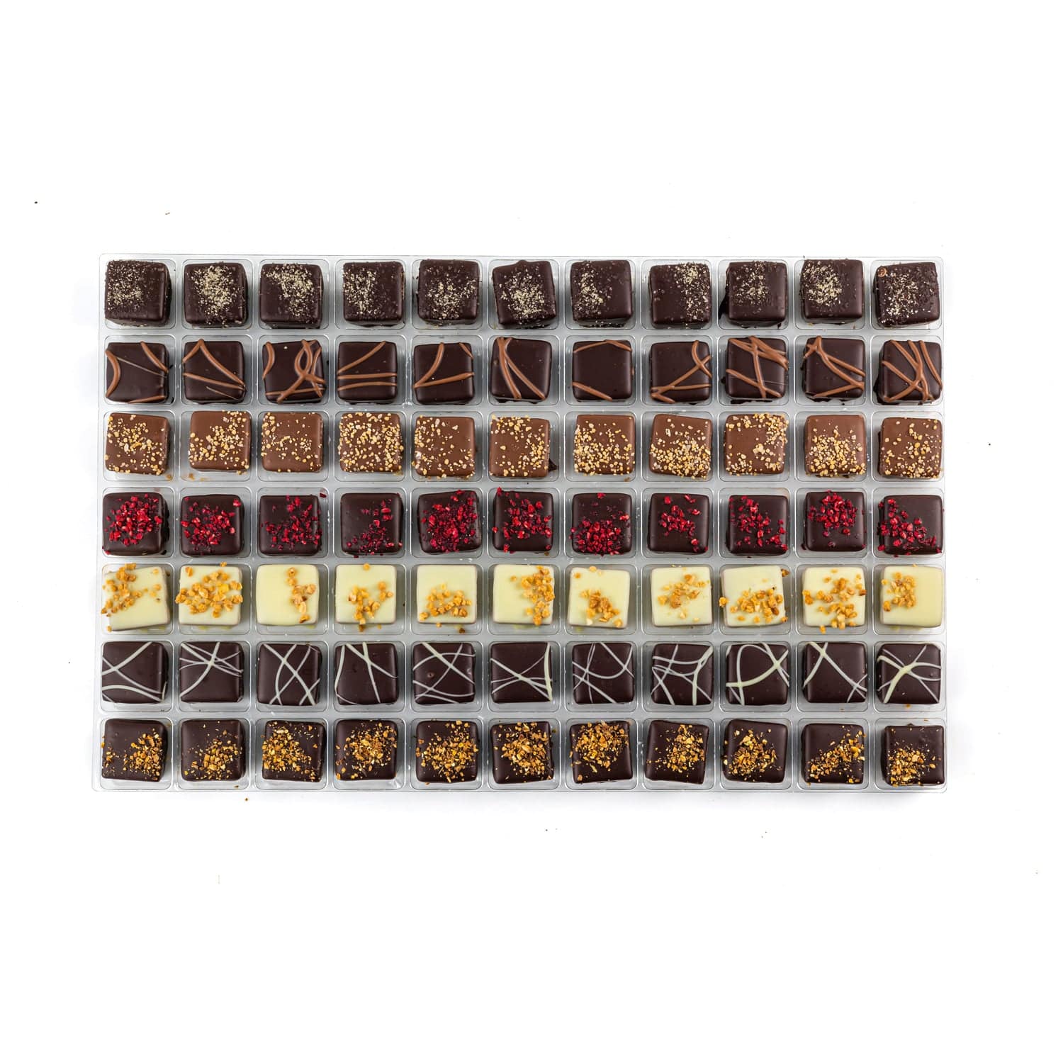 Jag Couture London - New York The French Style Collection - dark salted caramel, dark salted caramel, milk caramel, dark raspberry, white bresilienne, dark bresilienne, dark lemon