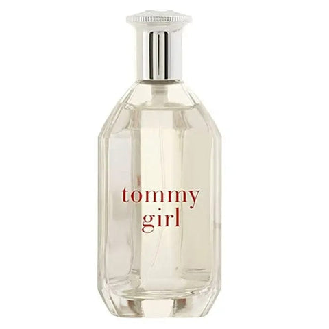 Tommy Hilfiger Tommy Girl Eau De Toilette spray 100ml bottle, with elegant packaging and floral design, by Jag Couture London - New York.