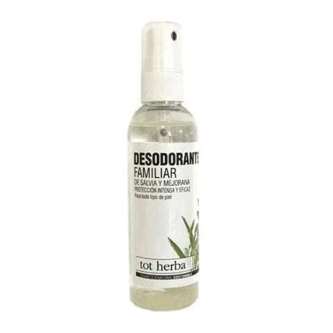 Jag Couture London New York Tot Herba Sage and Marjoram family deodorant 100ml bottle with natural herbal label.