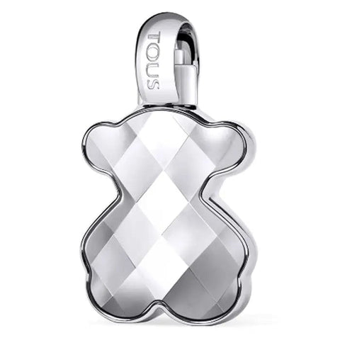 Jag Couture London Tous Loveme The Silver Parfum Eau de Perfume Spray 50ml bottle, elegant and sleek fragrance design.