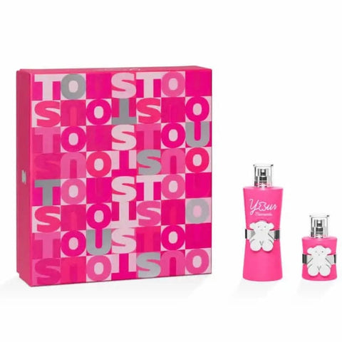 Jag Couture London Tous Your Moments Eau De Toilette Spray 90ml set, featuring two bottles of the fragrance.