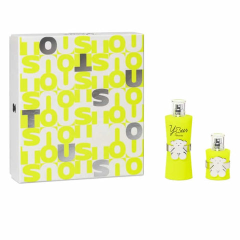 Jag Couture London Tous Your Powers Eau De Toilette spray set with two 90ml bottles, elegant packaging and branding.