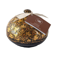 Jag Couture London - New York Traditional design of 5" Bonbonniere with pomegranate Turkish Delight